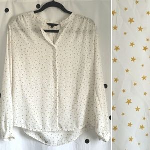 ☀️2 for $20☀️Banana Republic XS Star Blouse